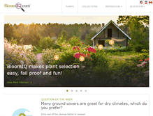 Tablet Screenshot of bloomiq.com